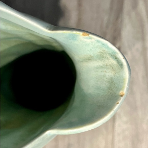 1940 Ceramic Glazed McCoy Swan Vase - Picture 5 of 6